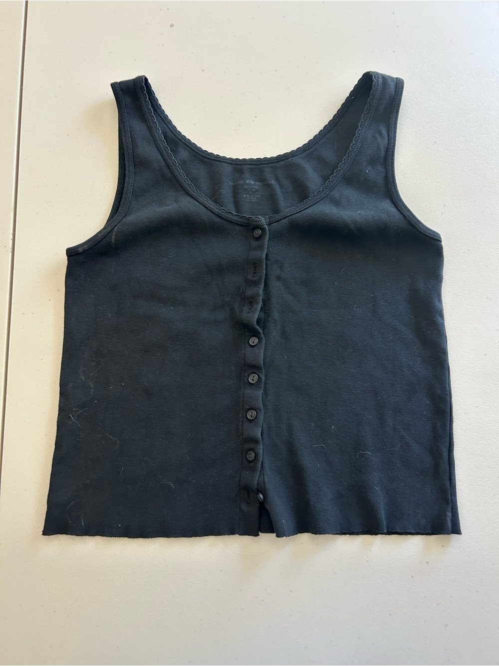 Black brandy Melville tank top one size